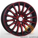 Диск SM 393 MtBPR (Matt Black Polished Red) Storm